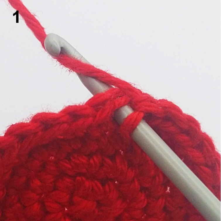 Blog-Inhaltsbild für 'Häkeltechniken und Tipps für Amigurumi  – Feste Maschen als V-Maschen und X-Maschen'